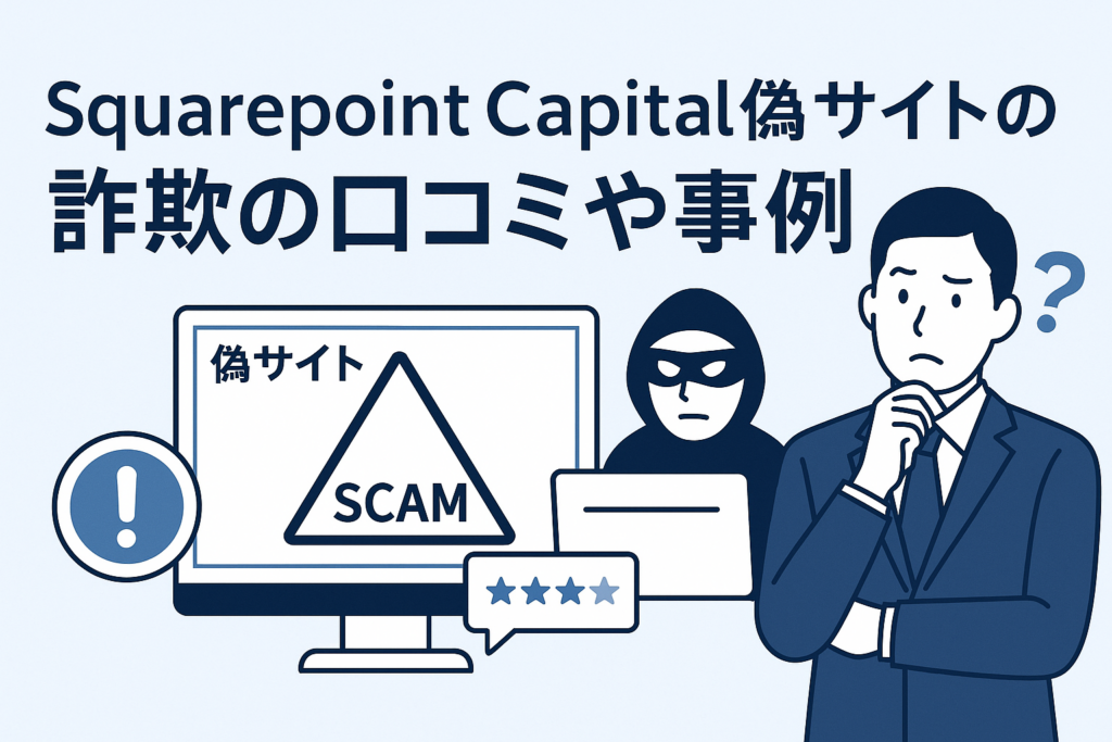 Squarepoint Capital偽サイトの詐欺の口コミや事例