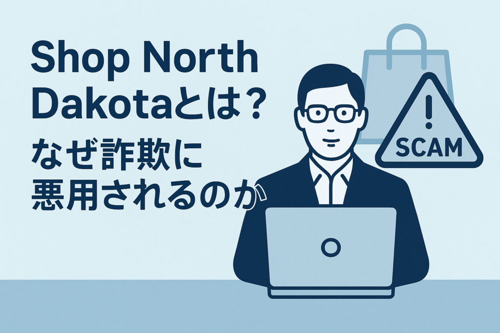 Shop North Dakotaとは？なぜ詐欺に悪用されるのか