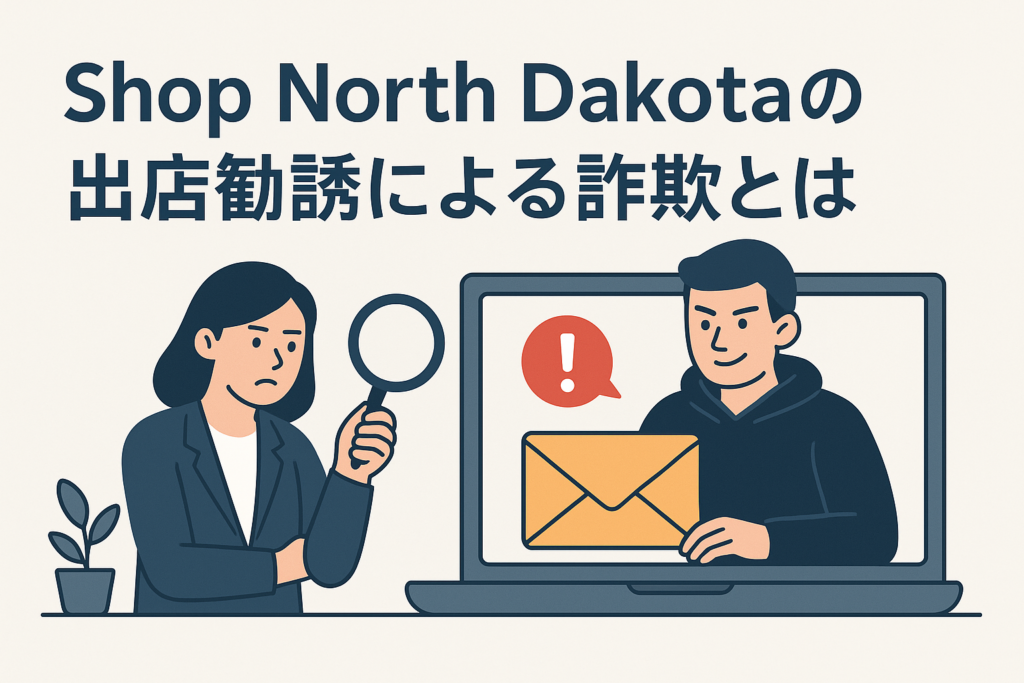 Shop North Dakotaの出店勧誘による詐欺とは