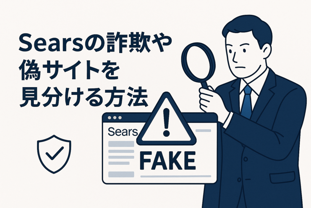 Searsの詐欺や偽サイトを見分ける方法