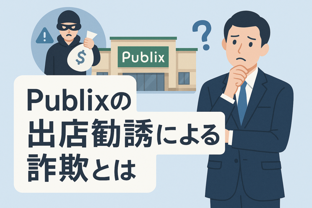 Publixの出店勧誘による詐欺とは