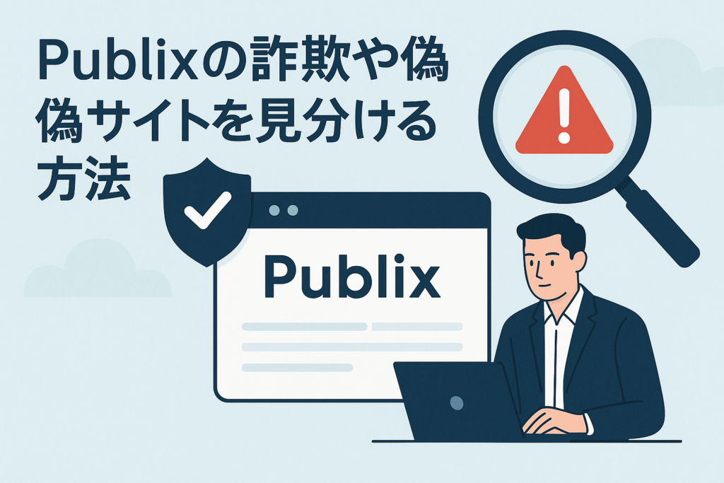 Publixの詐欺や偽サイトを見分ける方法