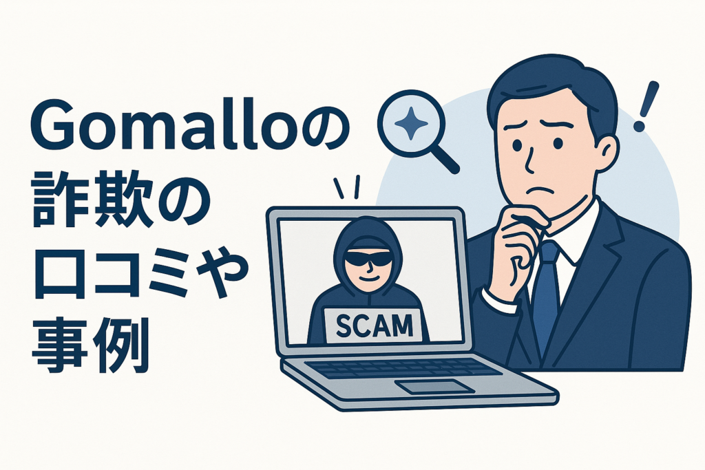 Gomalloの詐欺の口コミや事例