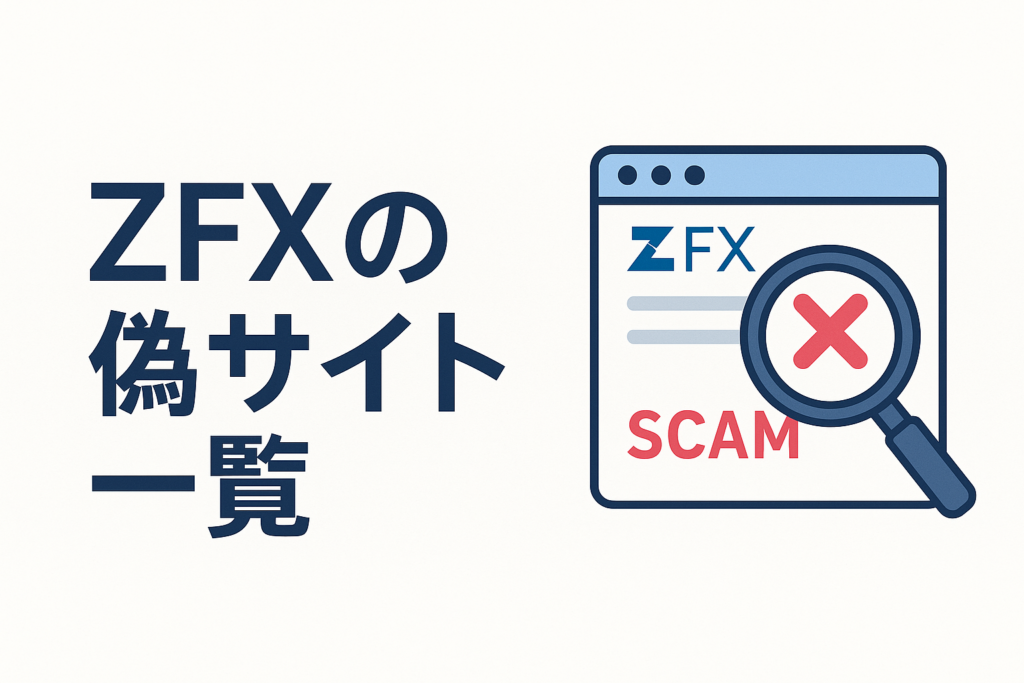 ZFXの偽サイト一覧