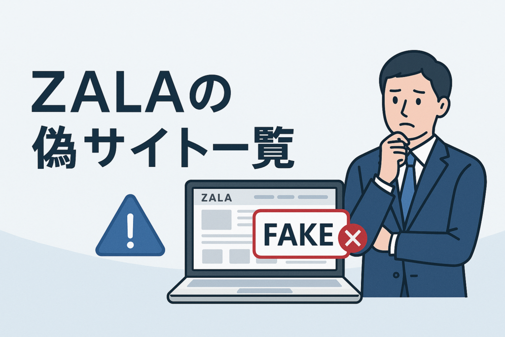 ZALAの偽サイト一覧