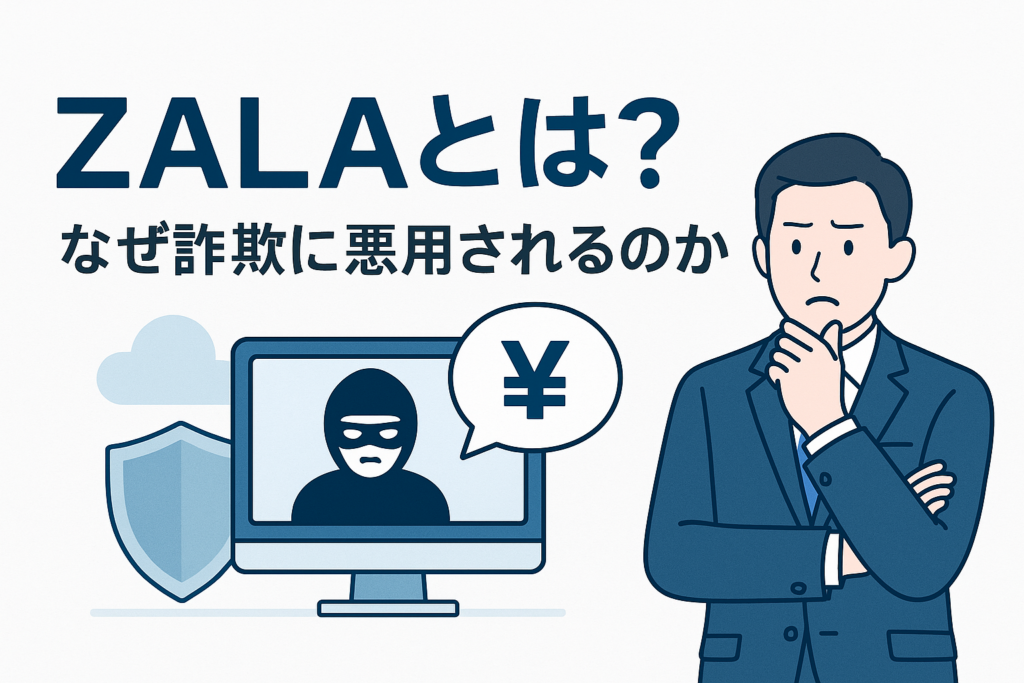 ZALAとは?なぜ詐欺に悪用されるのか
