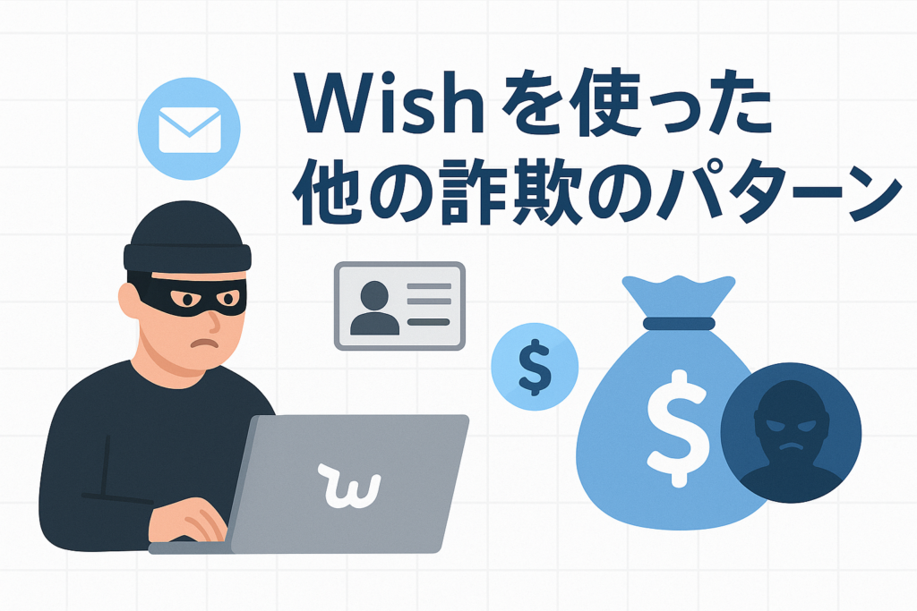 Wishを使った他の詐欺のパターン