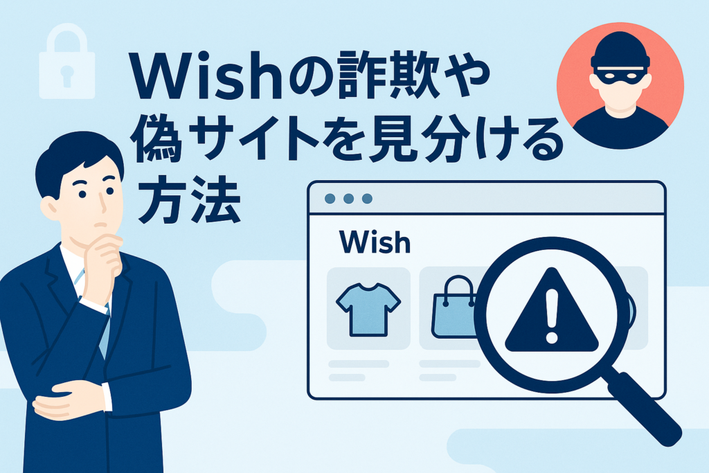 Wishの詐欺や偽サイトを見分ける方法