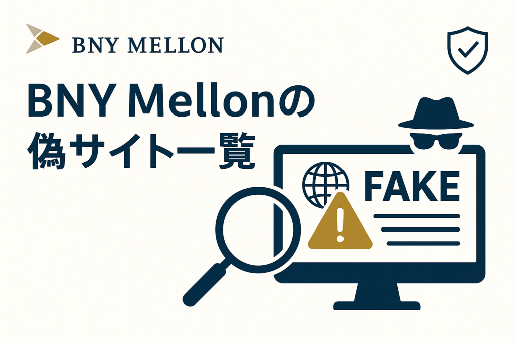 BNY Mellonの偽サイト一覧
