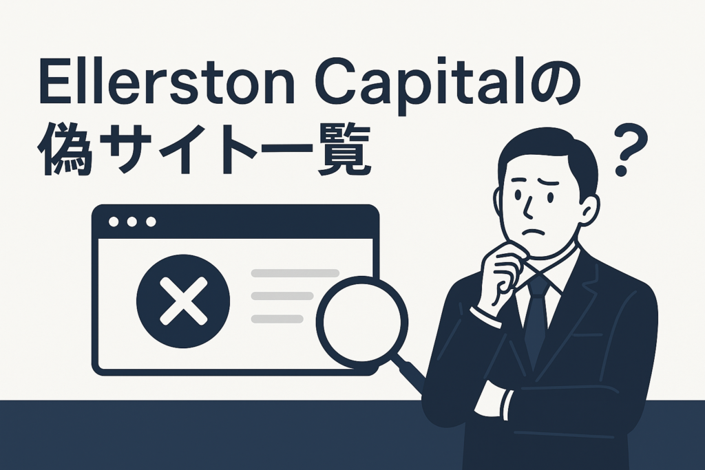 Ellerston Capitalの偽サイト一覧