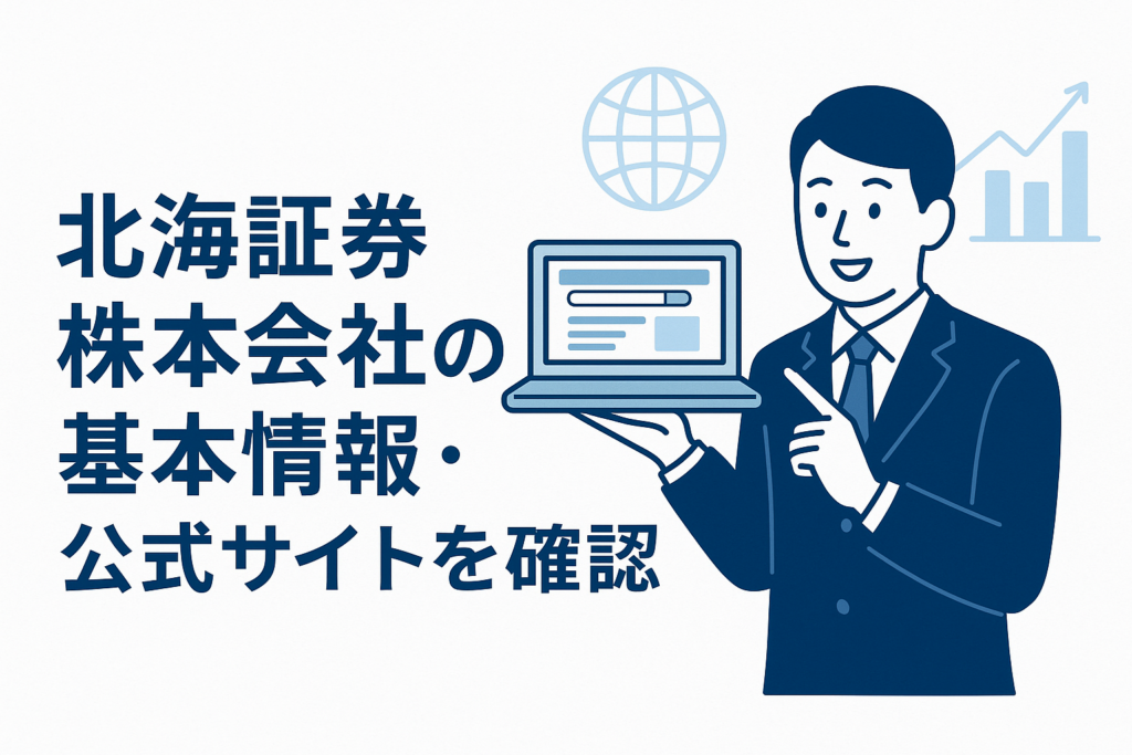 北海証券株式会社の基本情報・公式サイトを確認