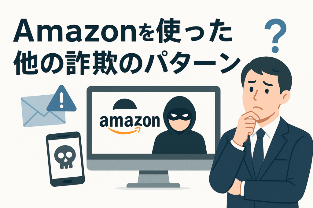 Amazonを使った他の詐欺のパターン