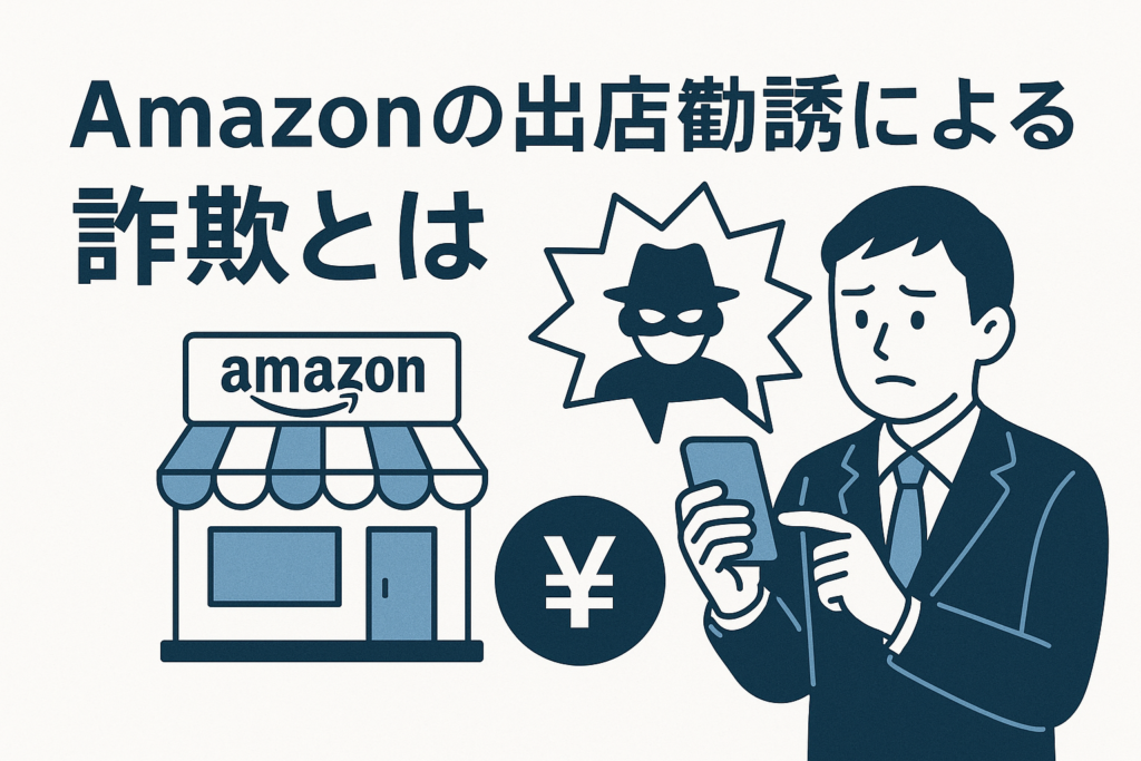Amazonの出店勧誘による詐欺とは