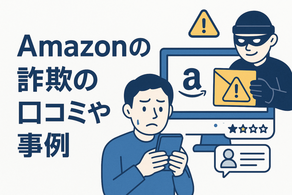 Amazonの詐欺の口コミや事例
