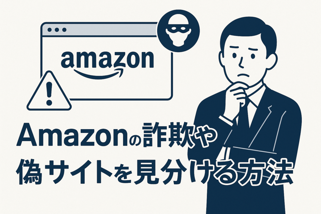 Amazonの詐欺や偽サイトを見分ける方法