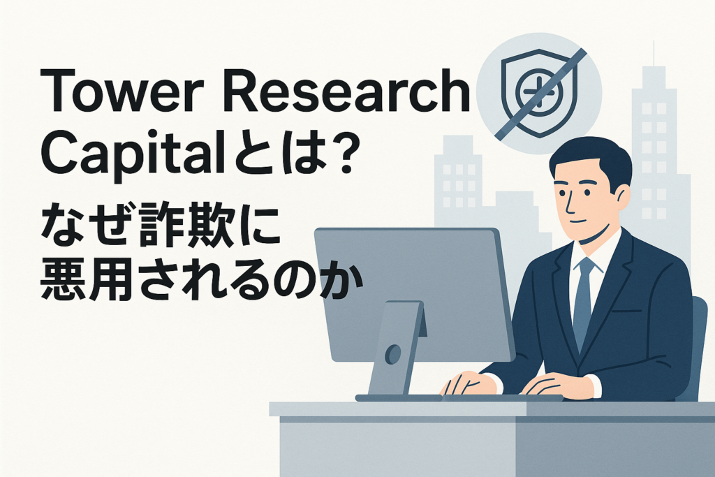 Tower Research Capitalとは？なぜ詐欺に悪用されるのか