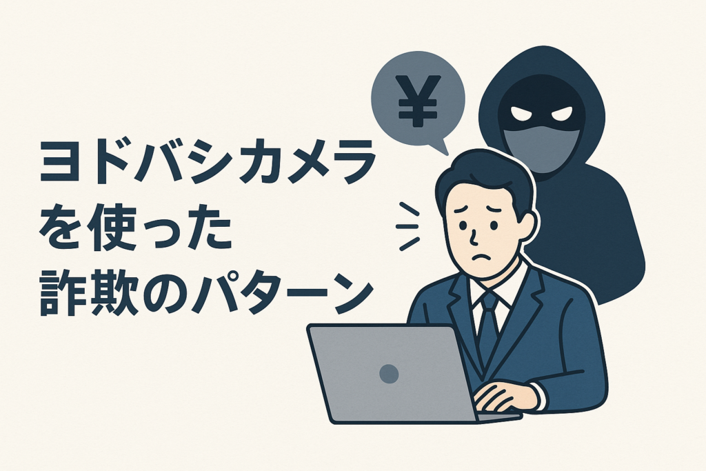 ヨドバシカメラを使った他の詐欺のパターン