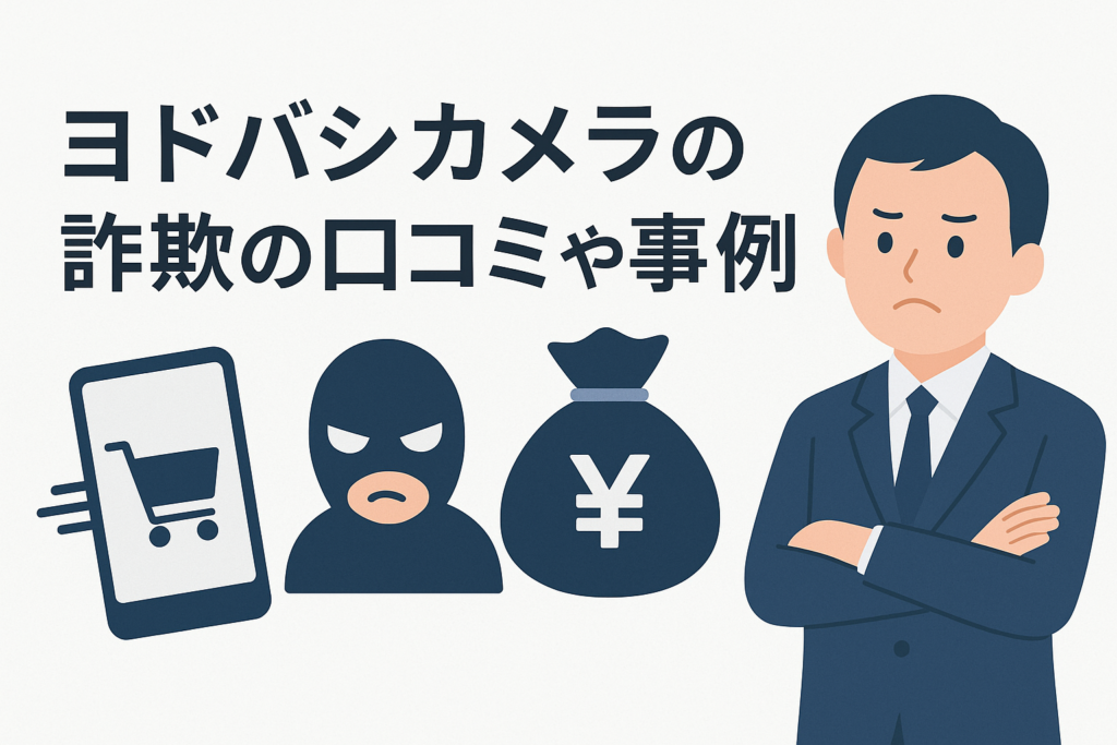 ヨドバシカメラの詐欺の口コミや事例