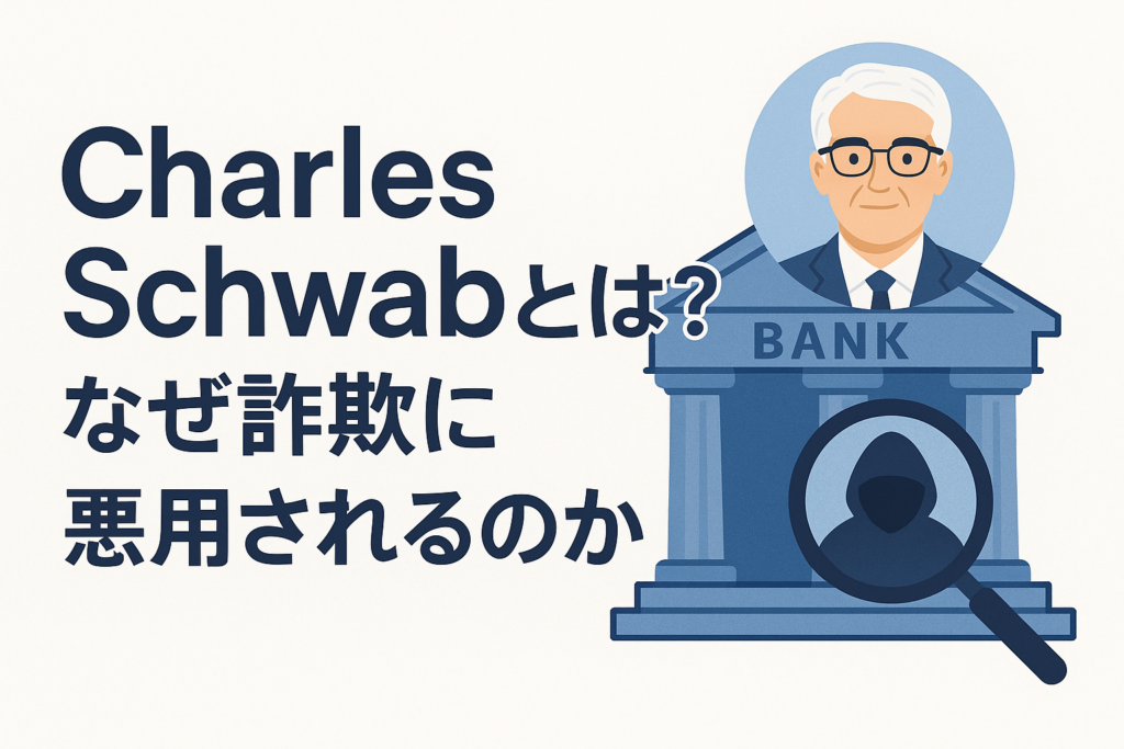 Charles Schwabとは?なぜ詐欺に悪用されるのか