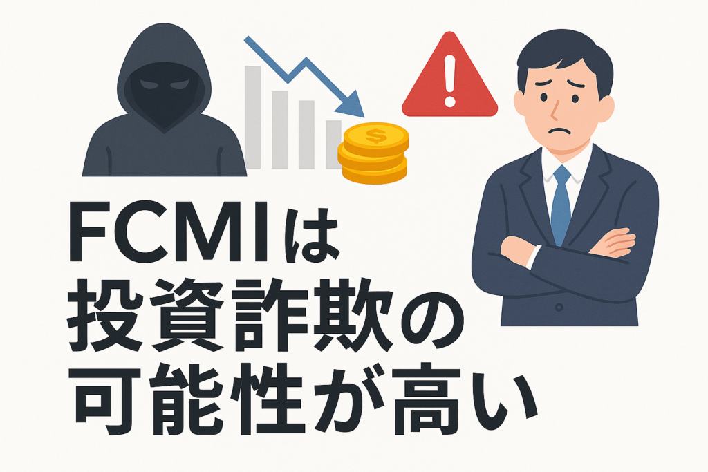 FCMIは投資詐欺の可能性が高い