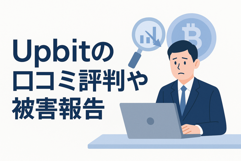 Upbitの口コミ評判や被害報告