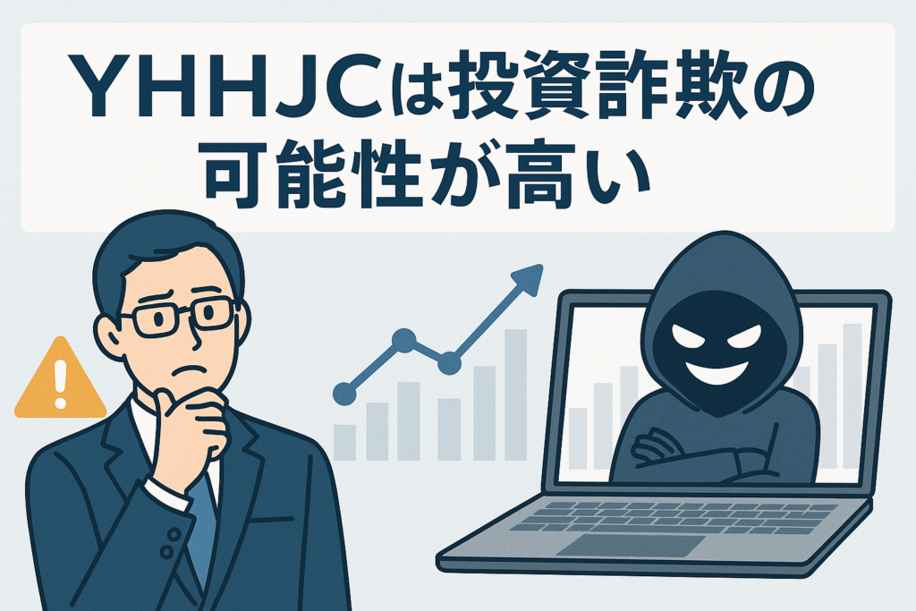 YHHJCは投資詐欺の可能性が高い