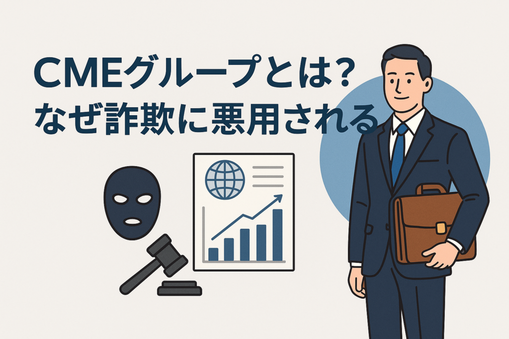 CMEグループとは?なぜ詐欺に悪用されるのか