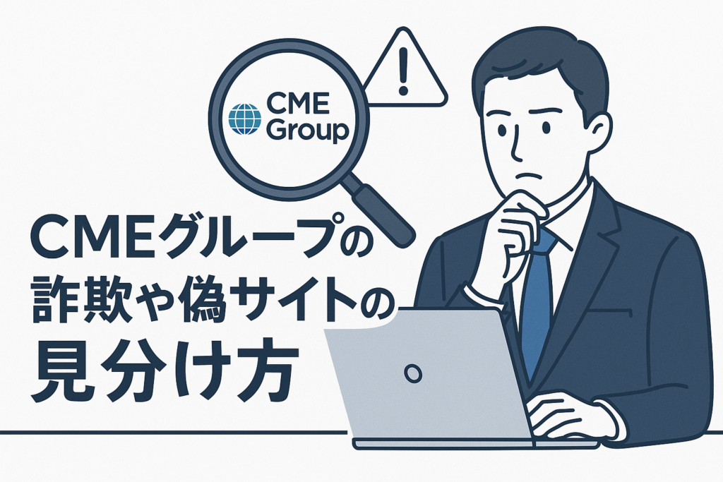 CMEグループの詐欺や偽サイトの見分け方