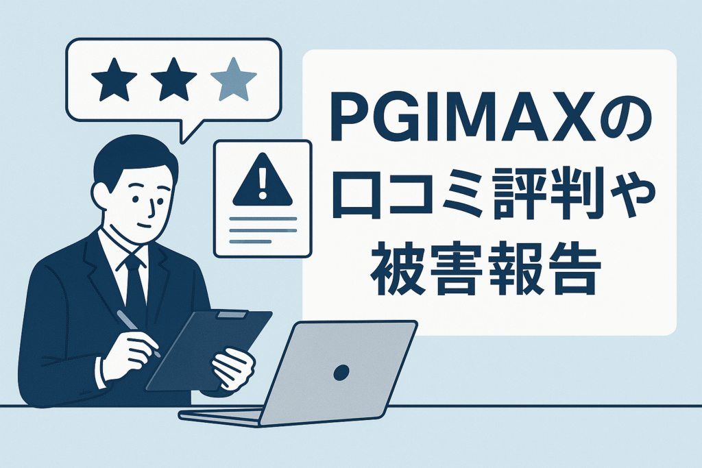 PGIMAXの口コミ評判や被害報告