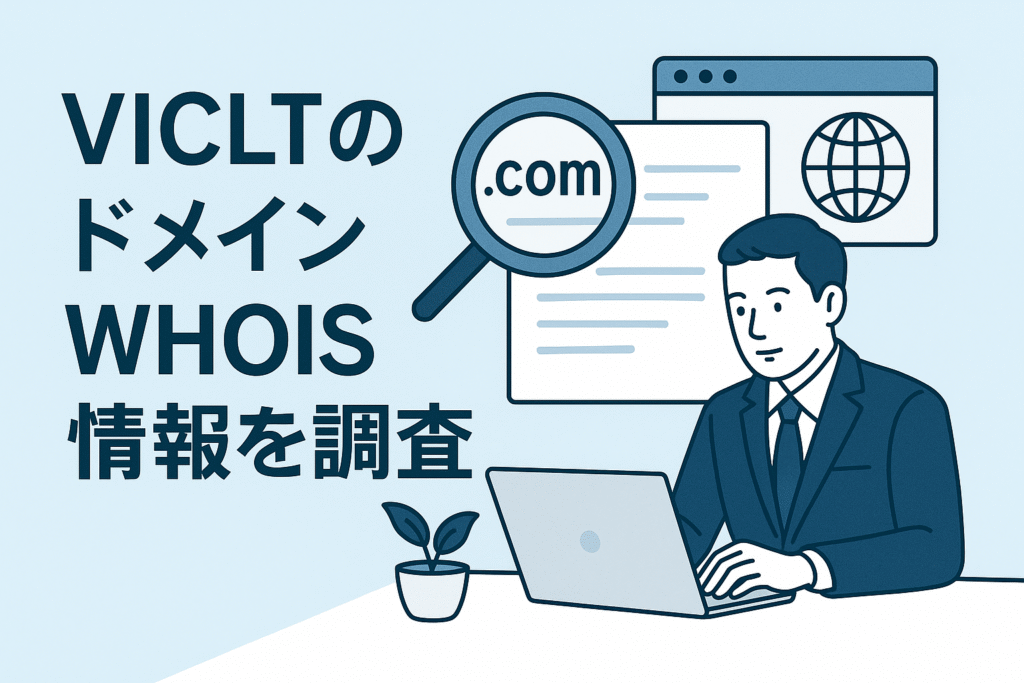 VICLTのドメインwhois情報を調査