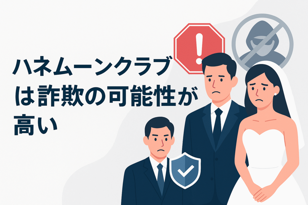 ハネムーンクラブは詐欺の可能性が高い
