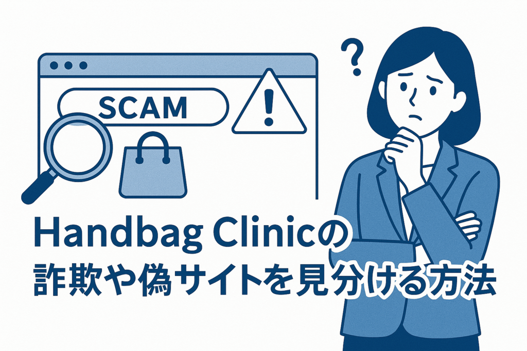 Handbag Clinicの詐欺や偽サイトを見分ける方法