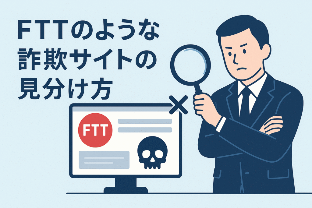 FTTのような詐欺サイトの見分け方