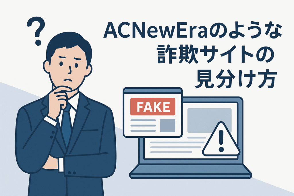 ACNewEraのような詐欺サイトの見分け方