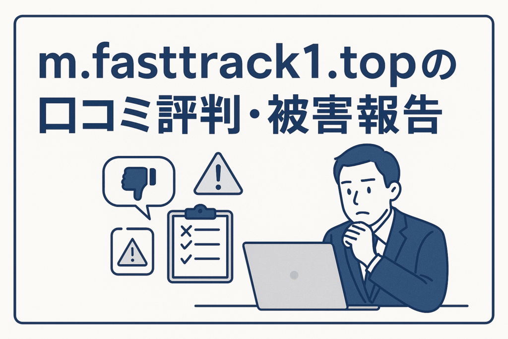 m.fasttrack1.topの口コミ評判・被害報告