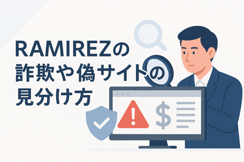 RAMIREZの詐欺や偽サイトの見分け方