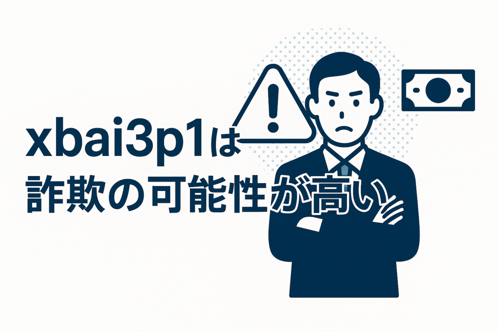 xbai3p1は詐欺の可能性が高い
