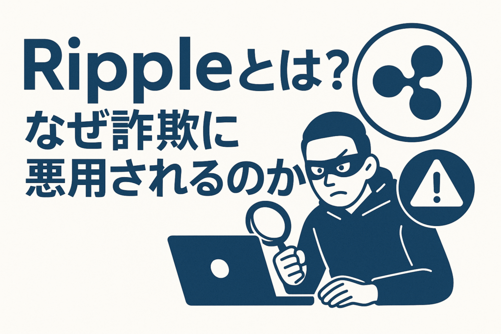 Rippleとは?なぜ詐欺に悪用されるのか