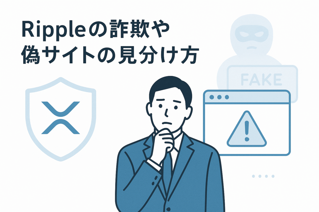 Rippleの詐欺や偽サイトの見分け方