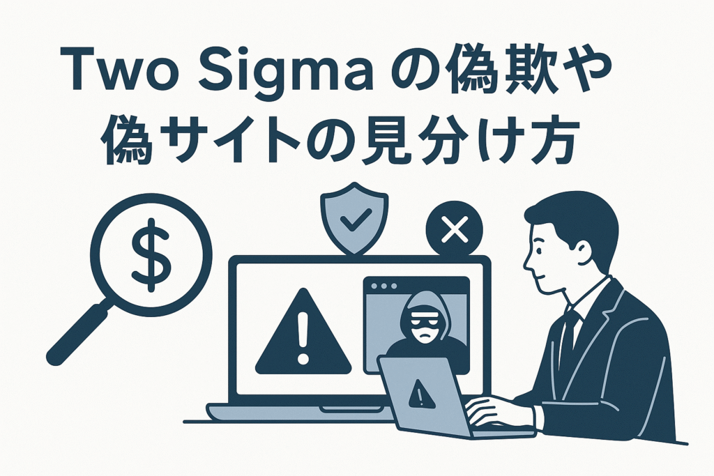 Two Sigmaの詐欺や偽サイトの見分け方