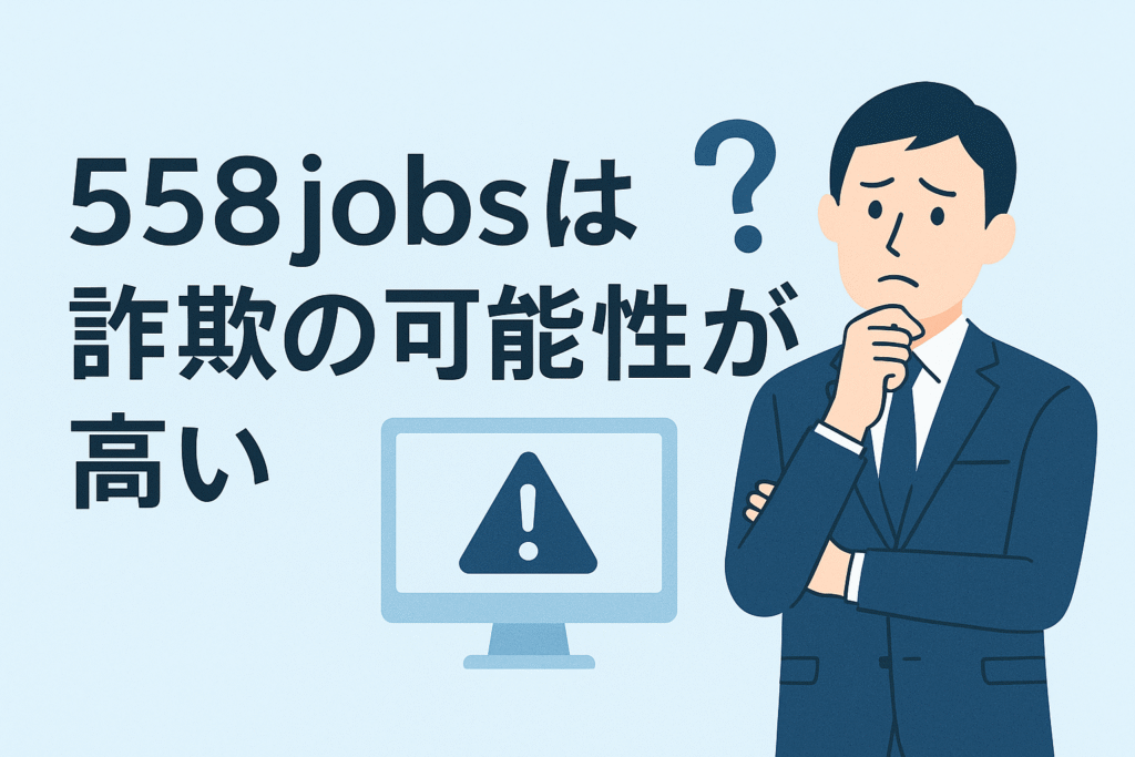 558jobsは詐欺の可能性が高い