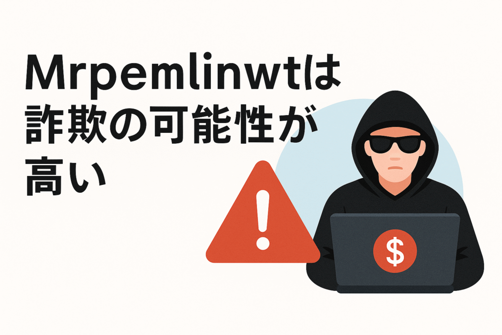 Mrpenlinwtは詐欺の可能性が高い