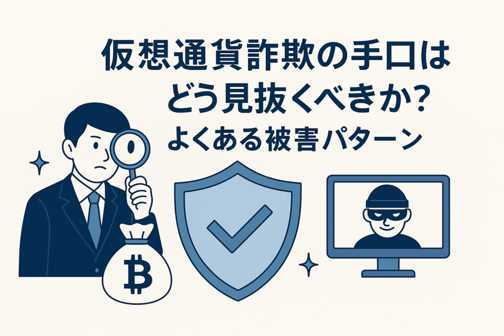 仮想通貨詐欺の手口はどう見抜くべきか？よくある被害パターン