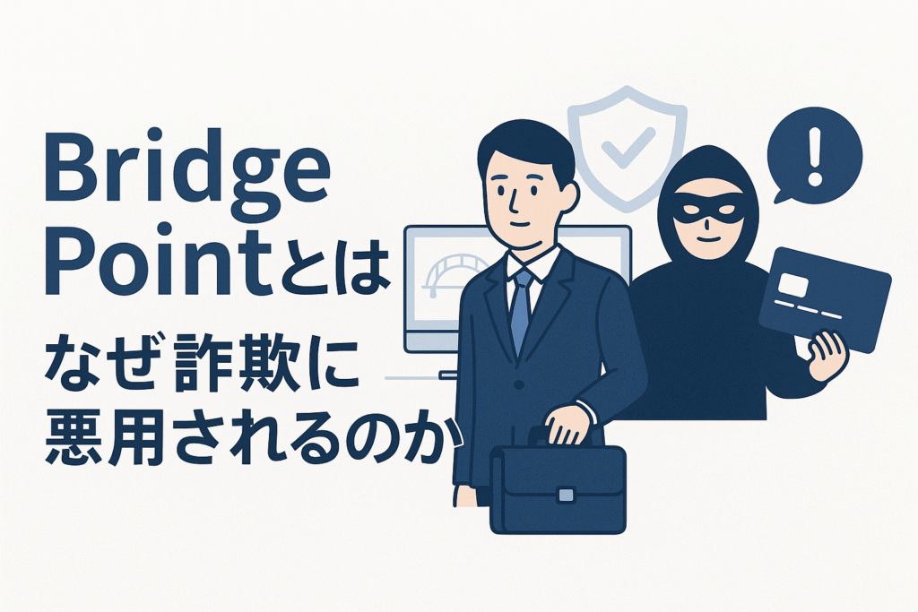 Bridge Pointとは?なぜ詐欺に悪用されるのか