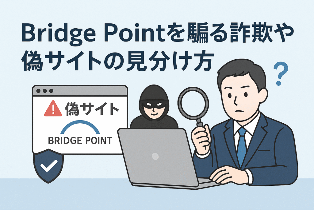 Bridge Pointを騙る詐欺や偽サイトの見分け方