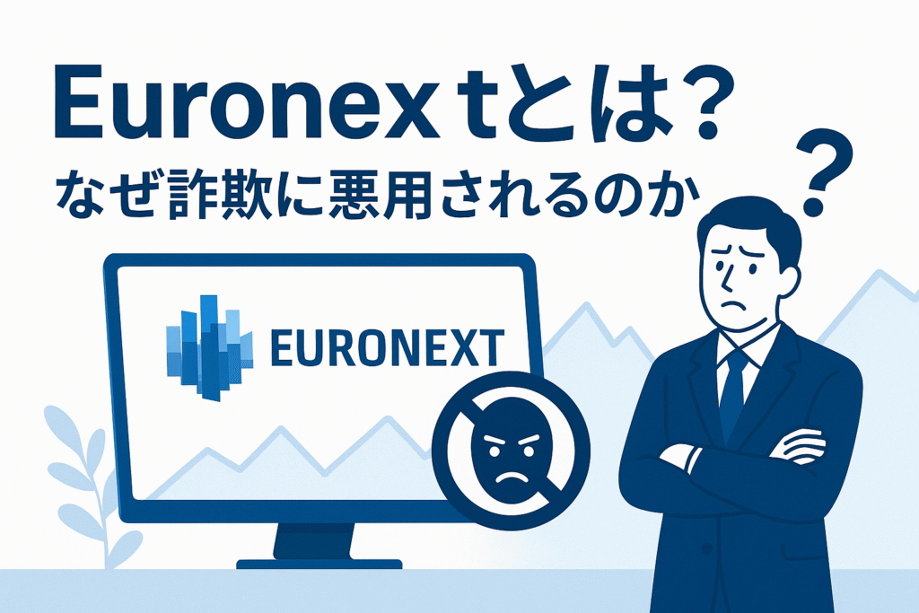 Euronextとは?なぜ詐欺に悪用されるのか