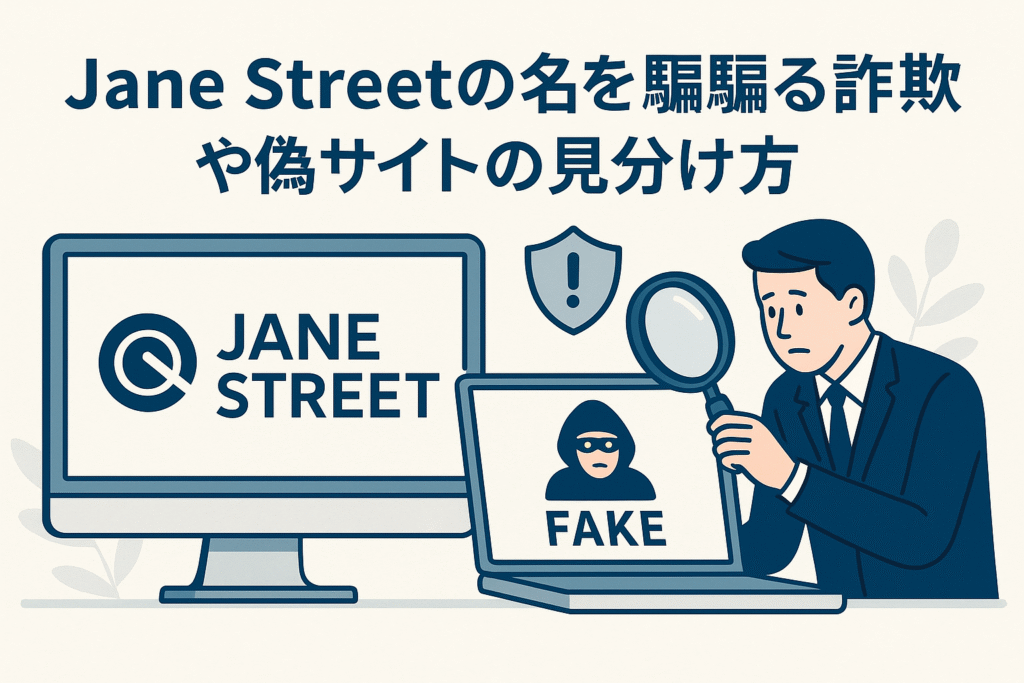Jane Streetの名を騙る詐欺や偽サイトの見分け方