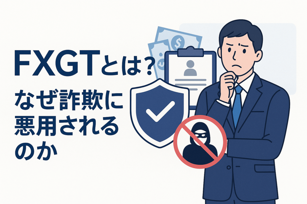 FXGTとは？なぜ詐欺に悪用されるのか