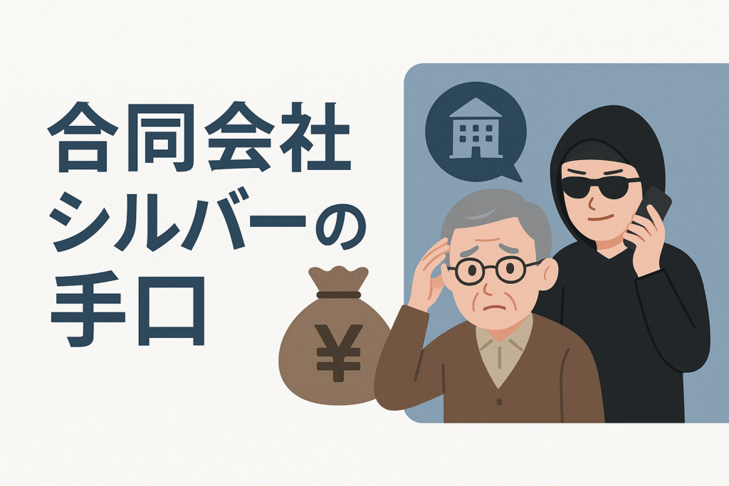 合同会社シルバーの手口