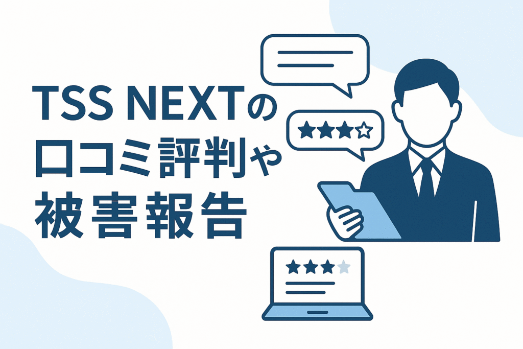 TSS NEXTの口コミ評判や被害報告